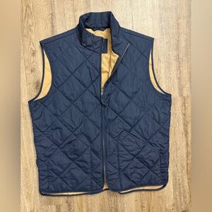 J. Crew • Diamond Quilted Walker Vest